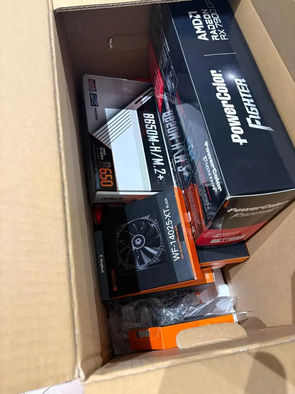 Игровой компьютер AMD Ryzen 5 7500F с RX 7900 GRE - Компьютеры (Электроника) в Тольятти