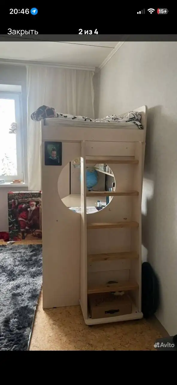 Продам кровать чердак - Мебель (Барахолка) в Тольятти
