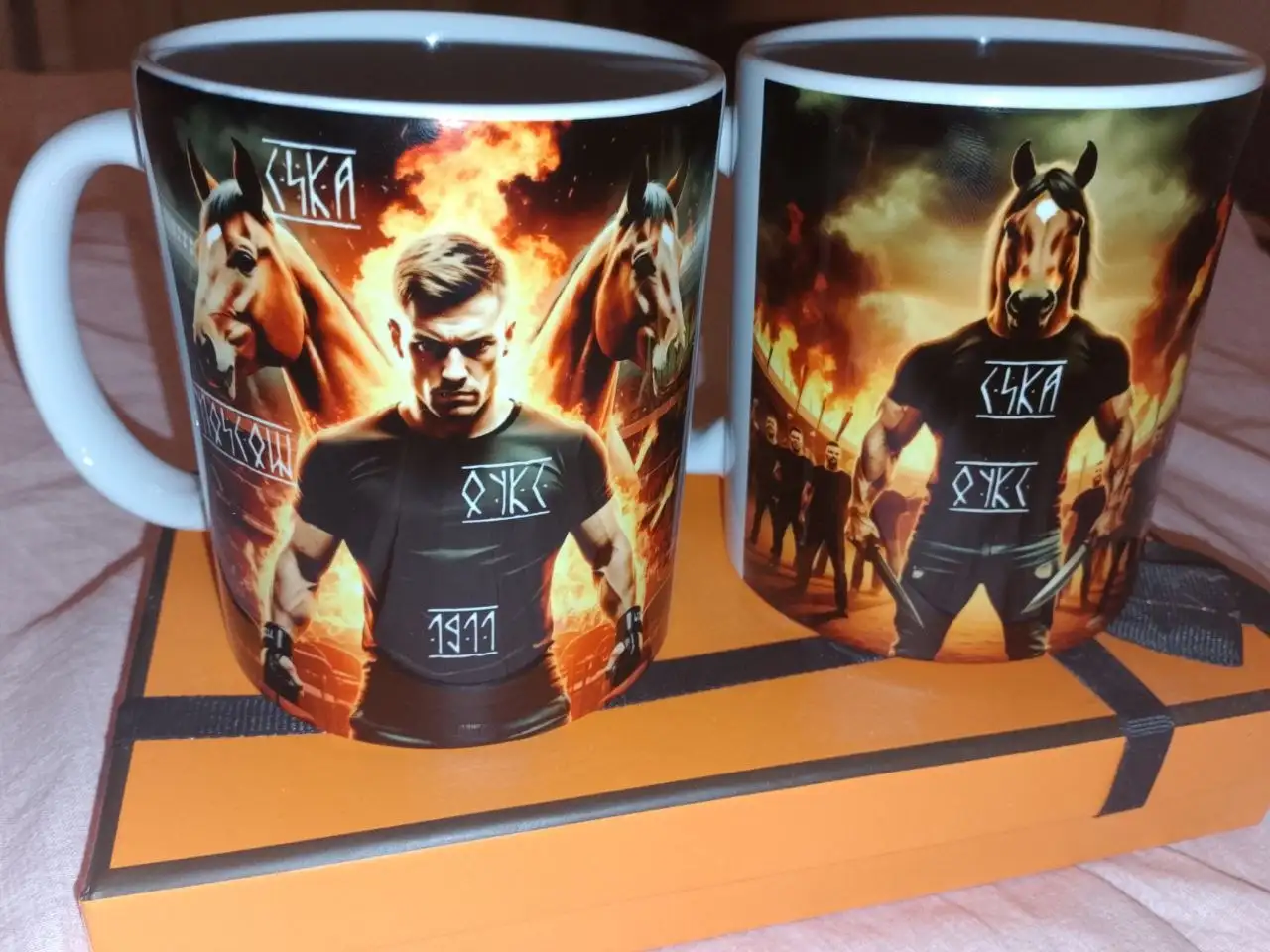 Продажа уникальных кружек с принтом ЦСКА - Барахолка в Тольятти