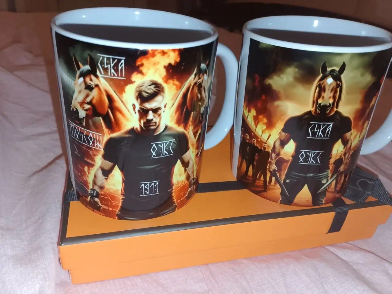 Продажа уникальных кружек с принтом ЦСКА - Барахолка в Тольятти