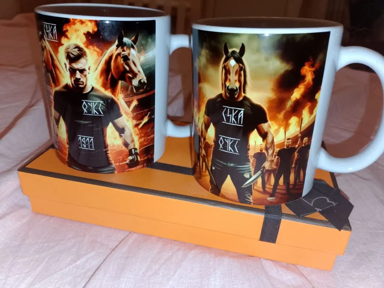 Продажа уникальных кружек с принтом ЦСКА - Барахолка в Тольятти