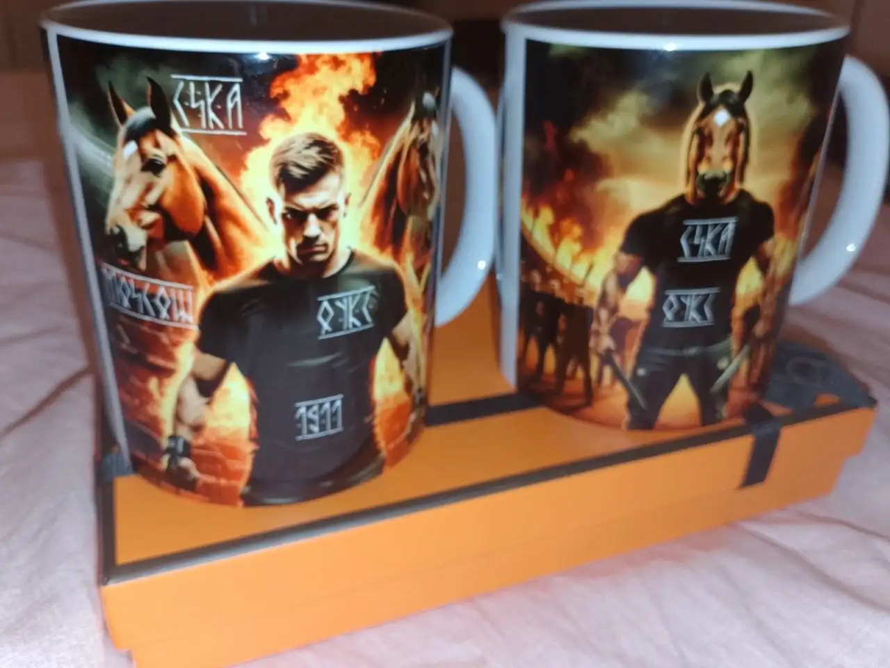 Продажа уникальных кружек с принтом ЦСКА - Барахолка в Тольятти