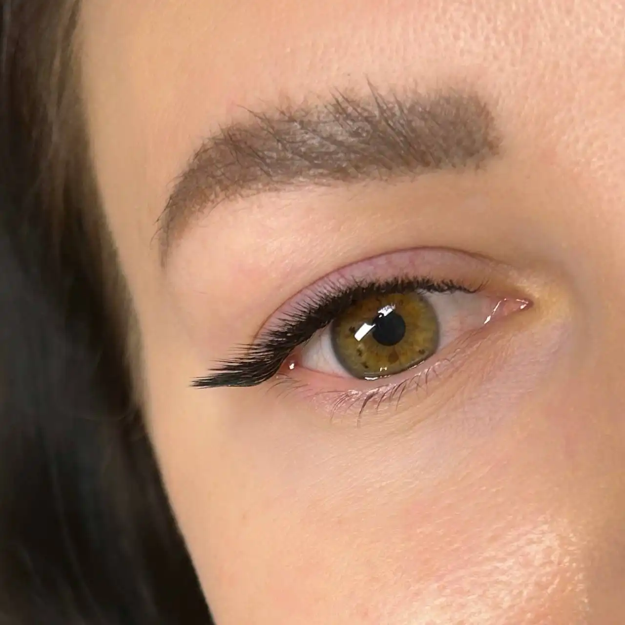 Наращивание ресниц перед Новым Годом