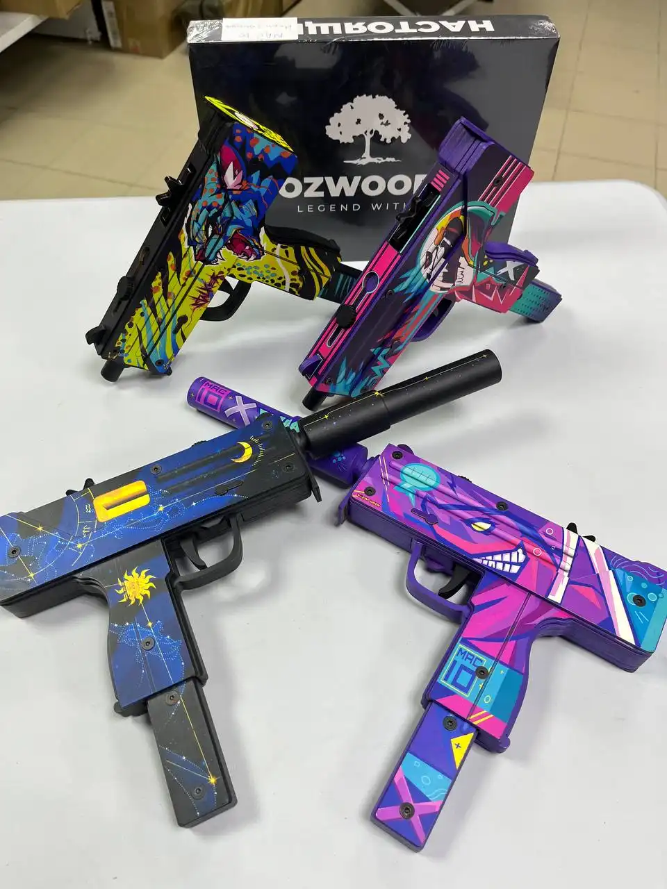 Продам деревянное оружие (резинкострелы)