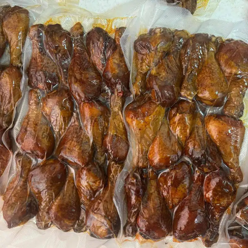 Голень куриная горячего копчения в трех маринадах