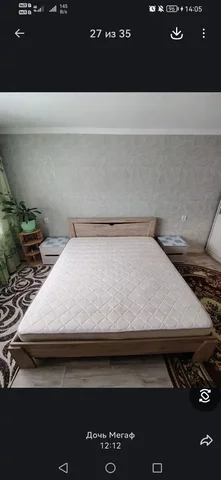 Продам кровать с матрасом пружинный - Растения в Южно-Сахалинск