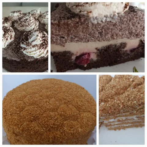 Торты шоколадный и медовик в Южно-Сахалинске - Разное в Южно-Сахалинск