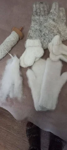 Пуховые рукавички и носки из собачьей шерсти - Ювелирные изделия в Южно-Сахалинск