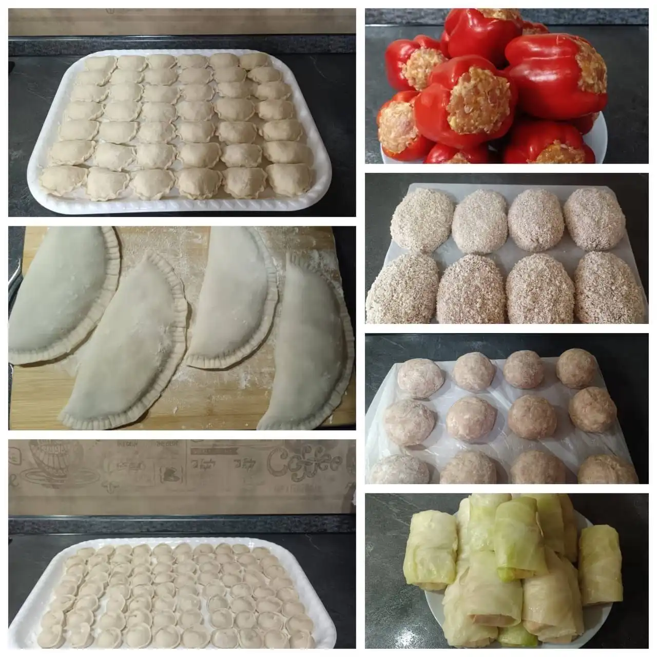 Пельмени и вареники ручной лепки, домашние полуфабрикаты - Продукты питания (Барахолка) в Южно-Сахалинск