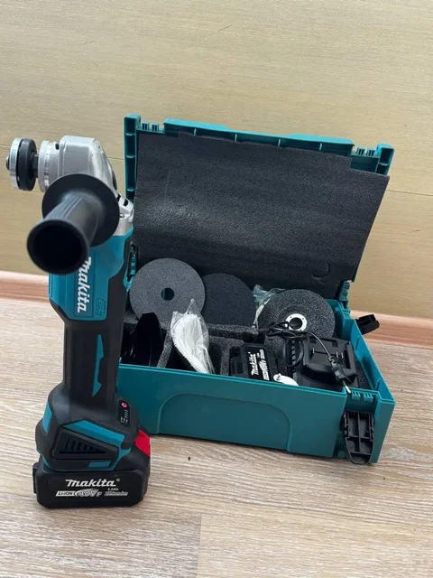 Болгарка аккумуляторная Makita с комплектом насадок - Розыгрыш в Южно-Сахалинск