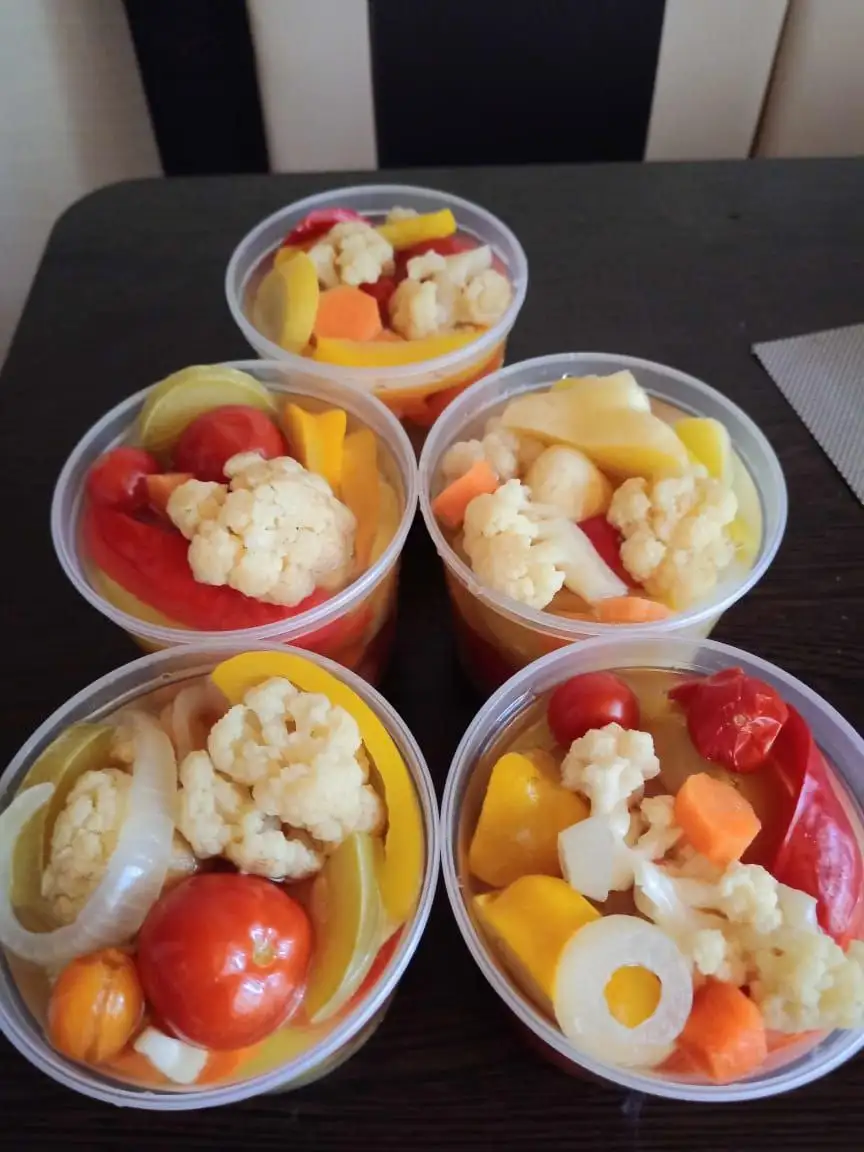 Овощное ассорти в маринаде 600гр - Продукты питания (Барахолка) в Южно-Сахалинск