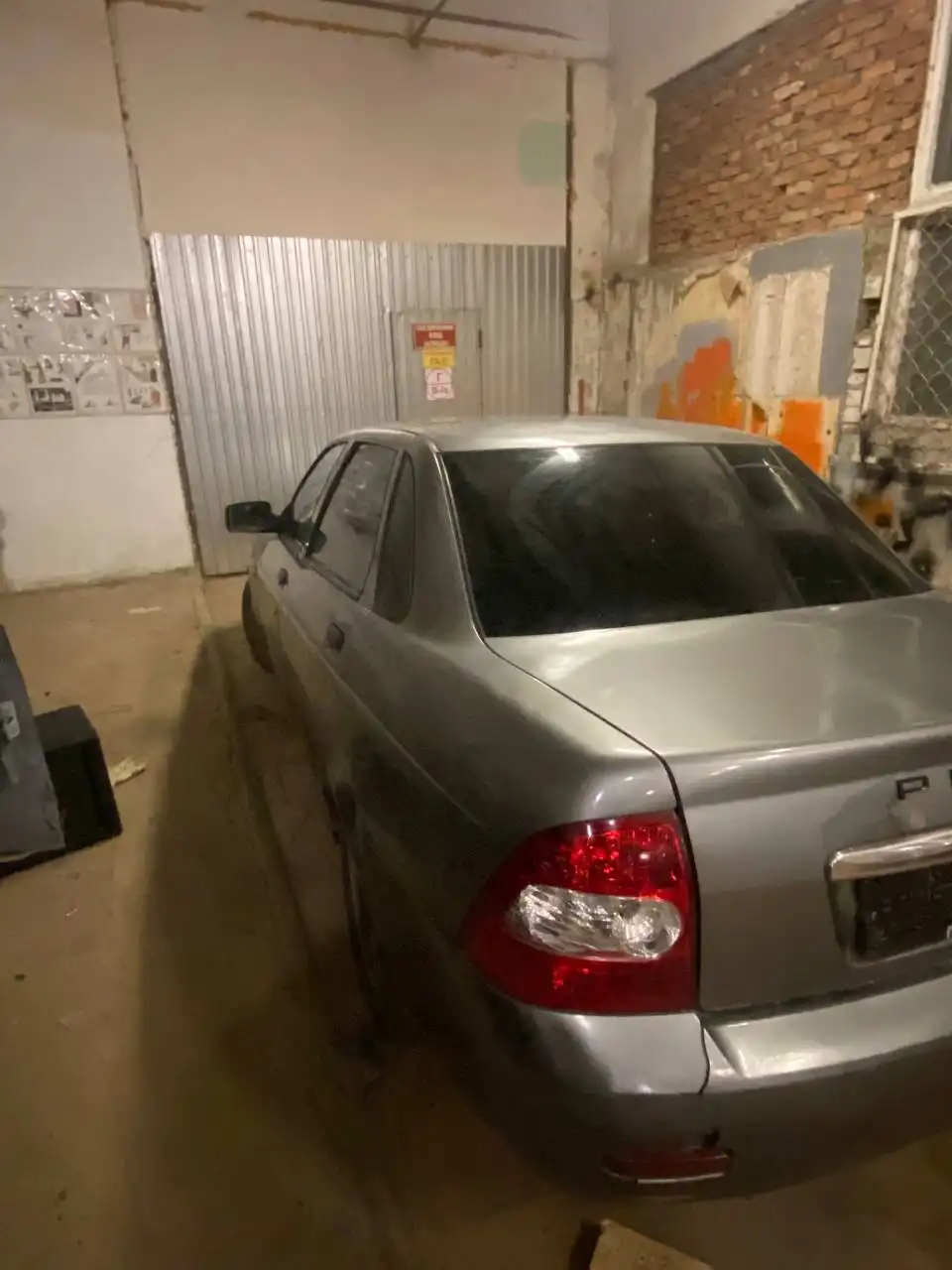 Lada Priora 2008 после ДТП, 3 владельца, автотека зелень