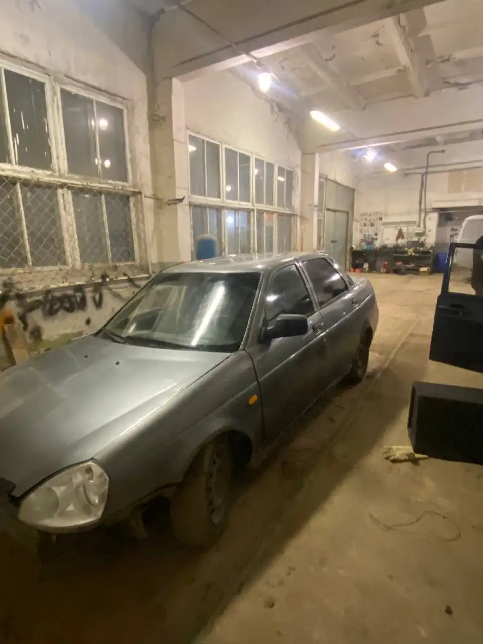 Lada Priora 2008 после ДТП, 3 владельца, автотека зелень