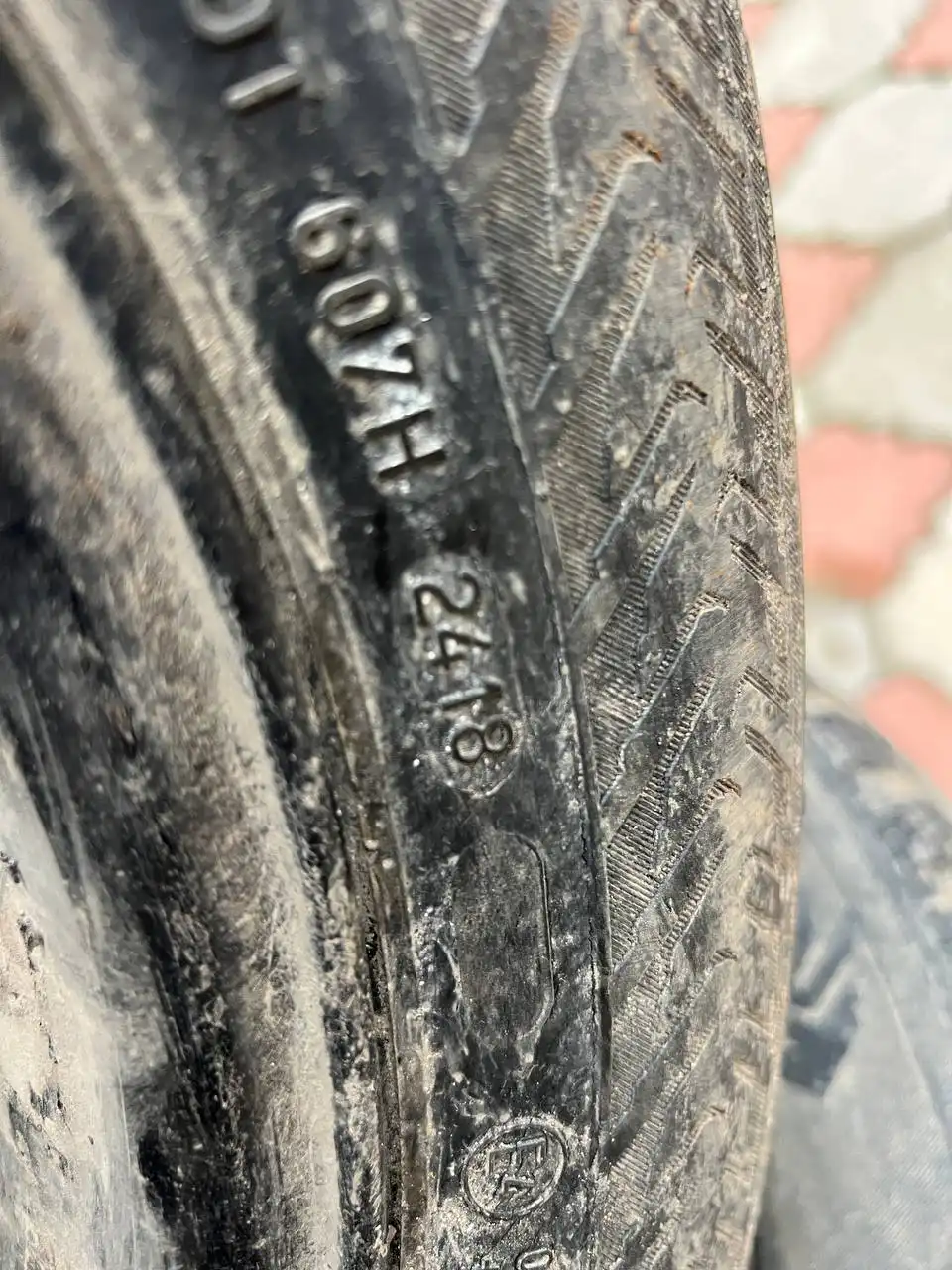 Комплект зимней резины на литье с Калины