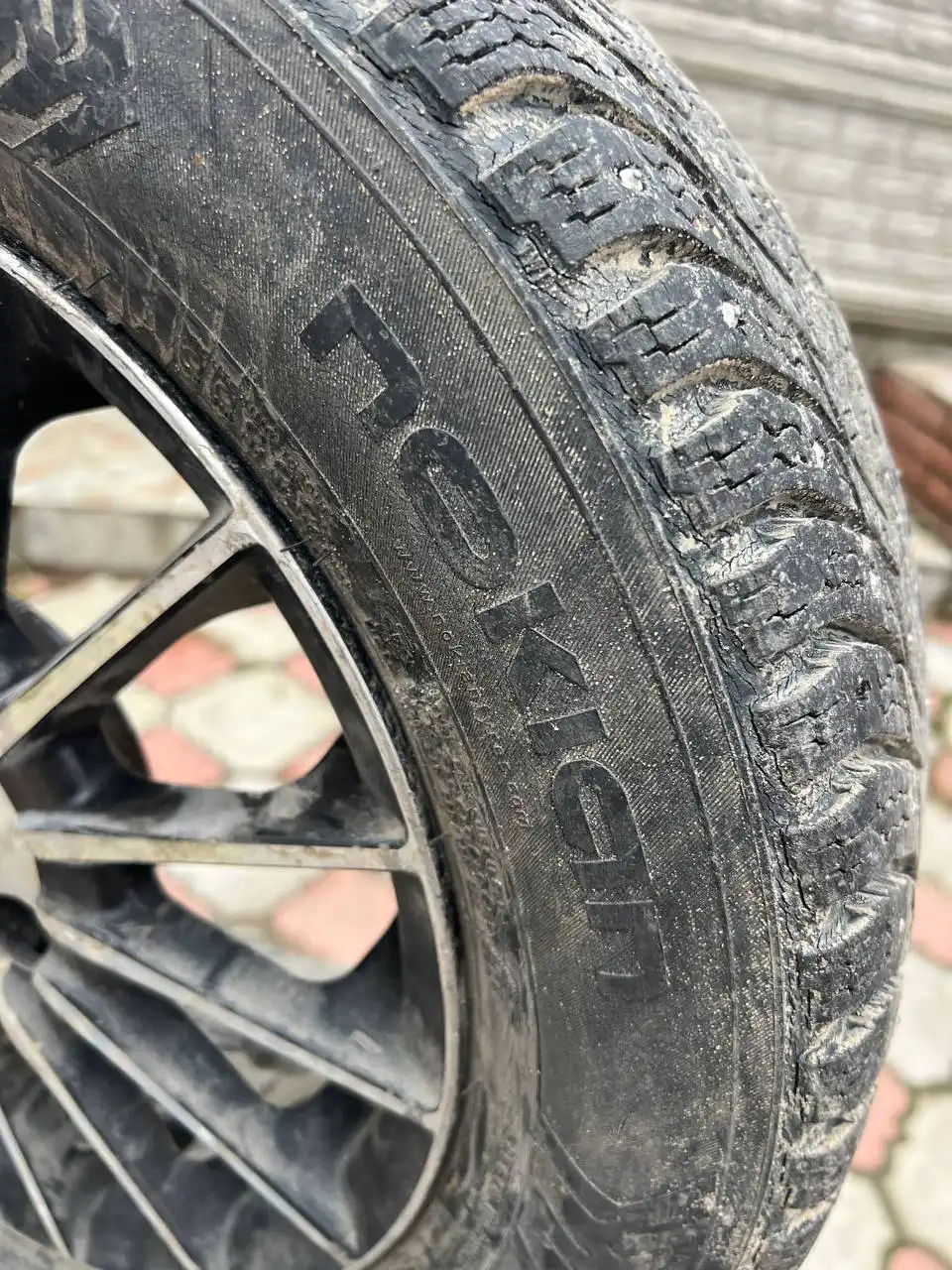 Комплект зимней резины на литье с Калины