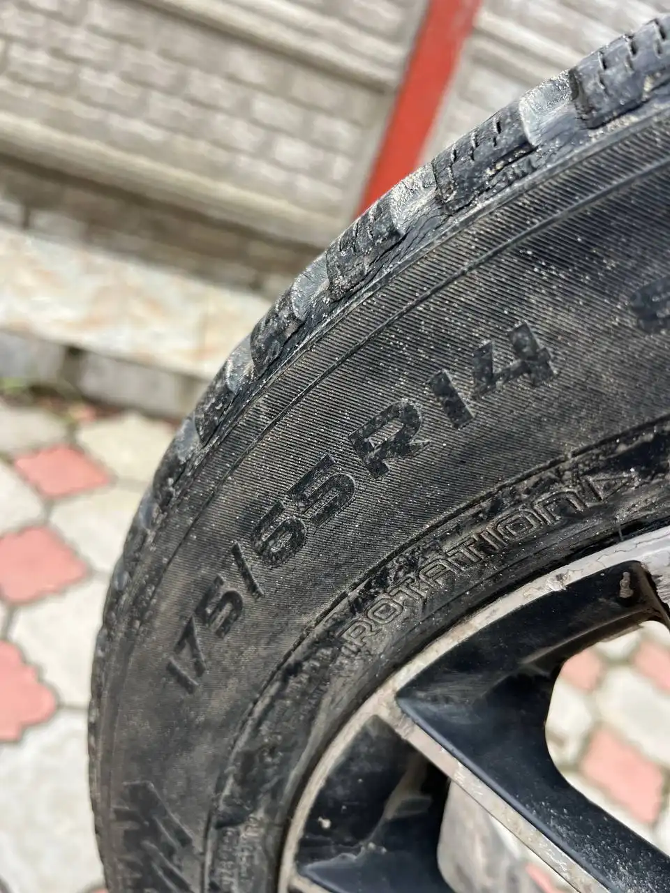 Комплект зимней резины на литье с Калины