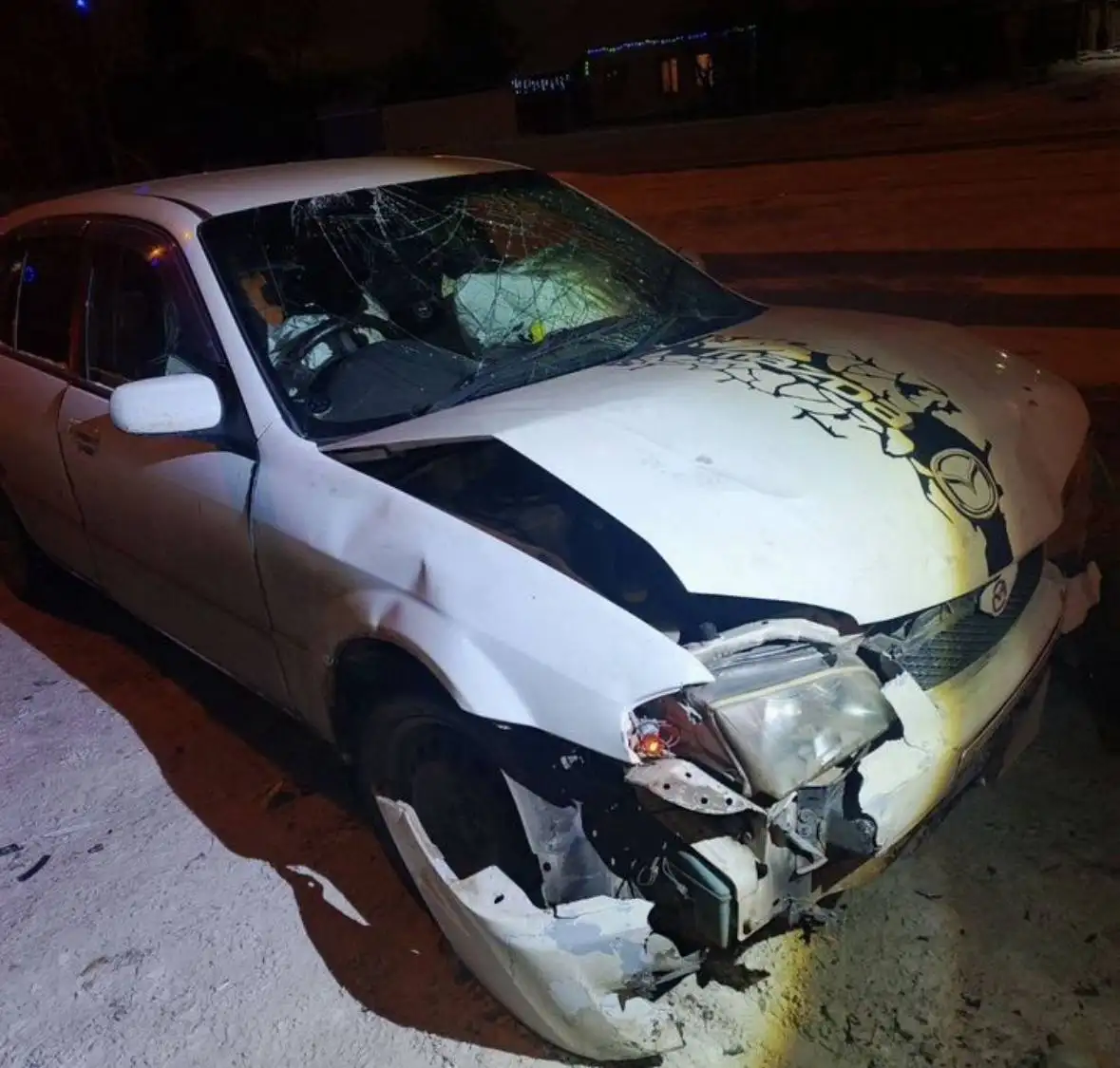 Mazda после ДТП с капитальным ремонтом двигателя - Авто в Магнитогорск