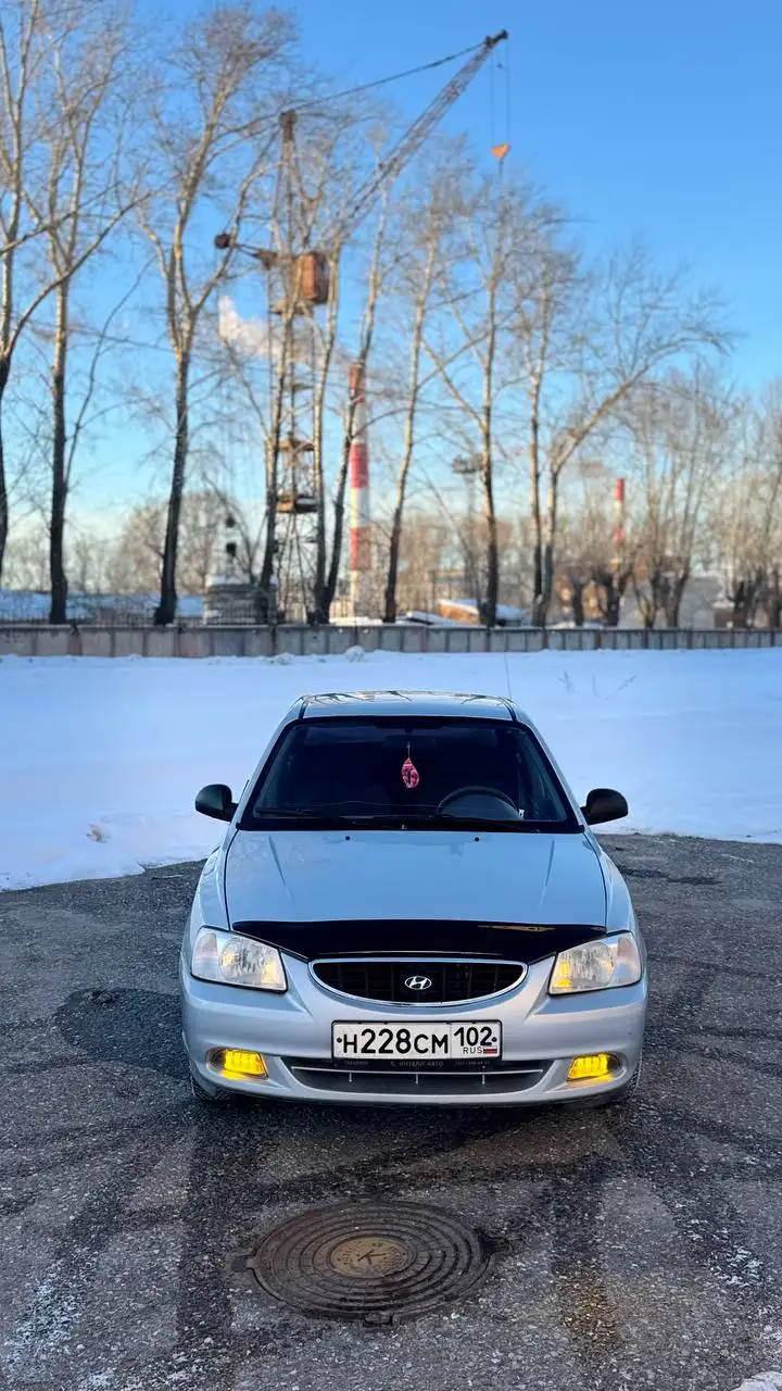 Hyndai Accent 2005 года, Юр. чисто, отличное состояние - Легковые автомобили (Авто) в Уфа