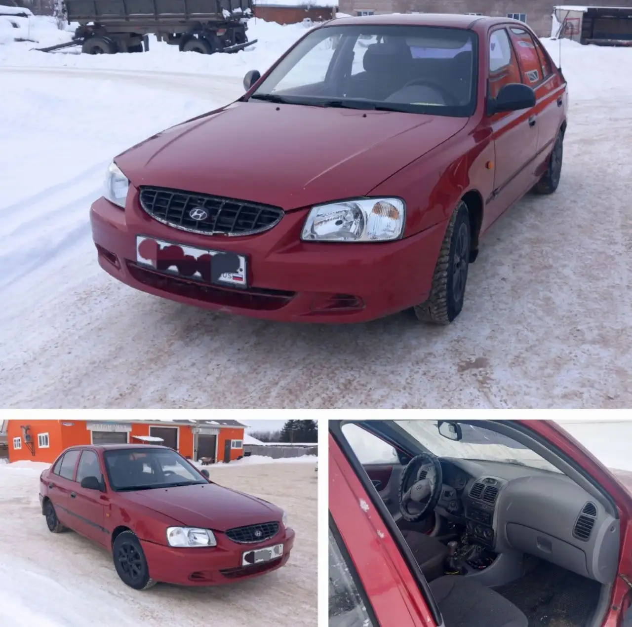 Hyundai Accent 2005 с кондиционером и фаркопом - Легковые автомобили (Авто) в Бирск