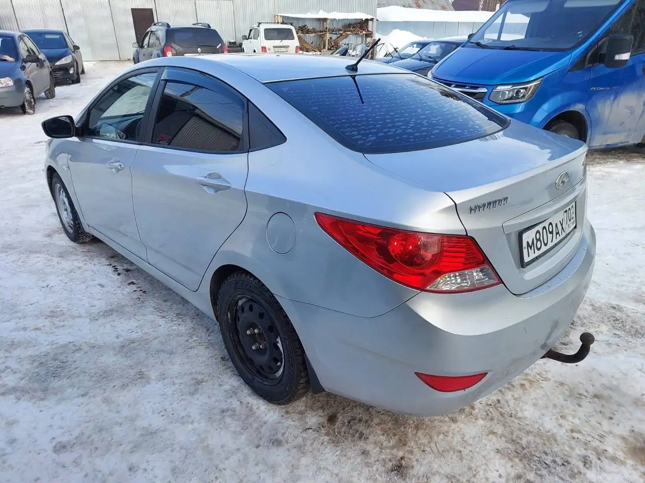 Hyundai Solaris 2011 г.в., 1.4 механика, полный ход - Авто в Уфа