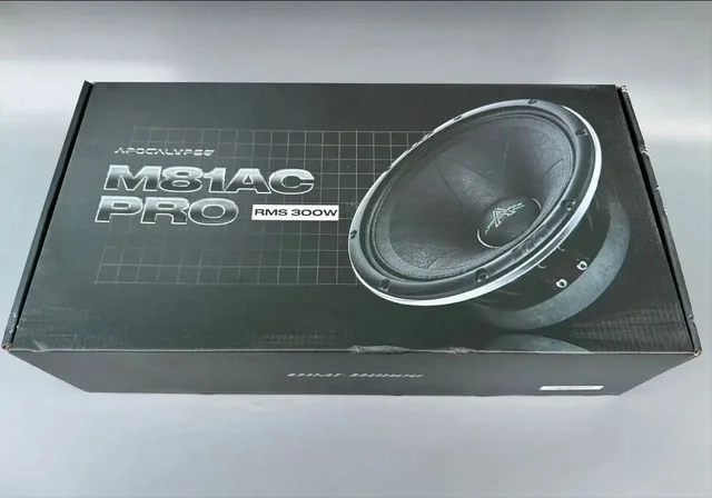 Автозвук: колонки Apocalypse M81AC pro и усилитель Deaf Bonce ATOM 900.2 PRO - Аудио в Стерлитамак