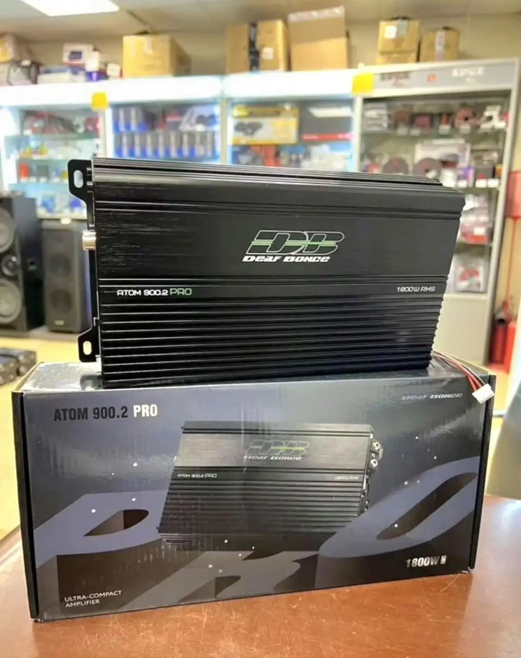 Автозвук: колонки Apocalypse M81AC pro и усилитель Deaf Bonce ATOM 900.2 PRO - Аудио (Авто) в Стерлитамак