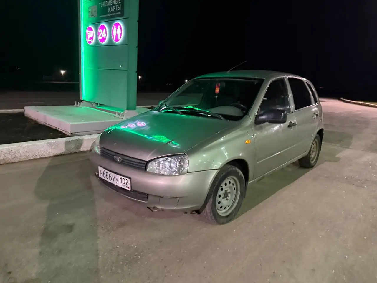 Лада Калина 2012 года с кондиционером, ЭУР, ЭСП - Легковые автомобили (Авто) в Мелеуз