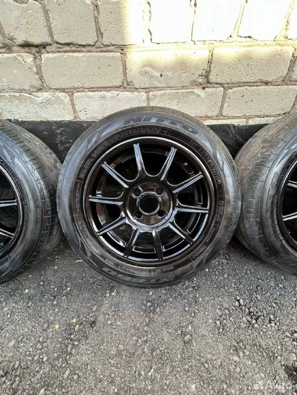 Литые диски на резине 185/60 R14 - Литые диски (Авто) в Неизвестно