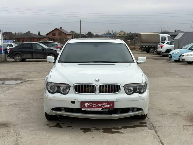 BMW 7 2002 года в хорошем состоянии - частное объявление в Нижнекамск