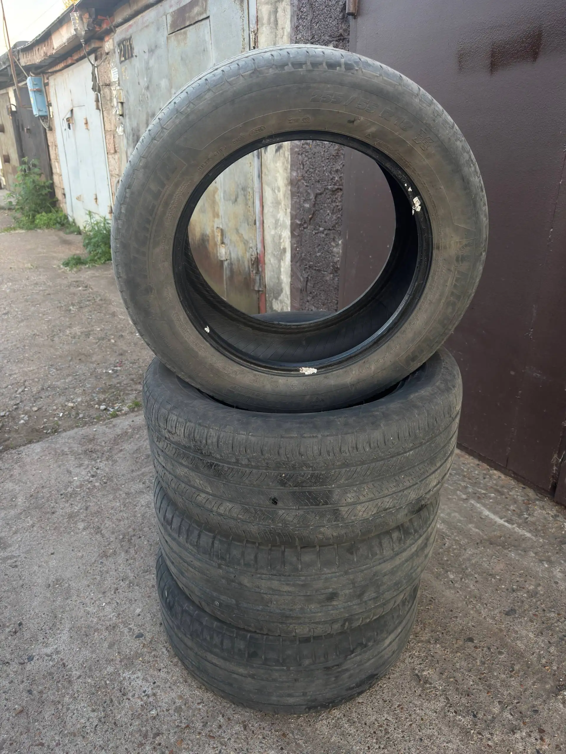 Комплект летней резины 255/55 R18 - Шины (Авто) в Уфа