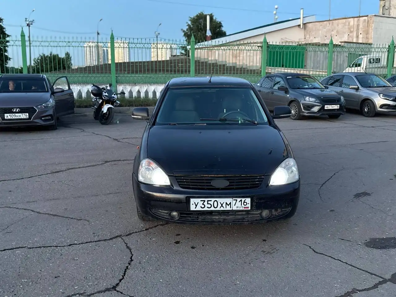 Продажа Лада Приора в черном цвете, 2008 год - Легковые автомобили (Авто) в Челны
