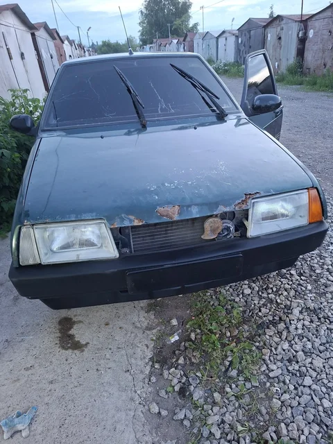 Продам бампер передний на девятку - ВАЗ/Легковые автомобили в Уфа