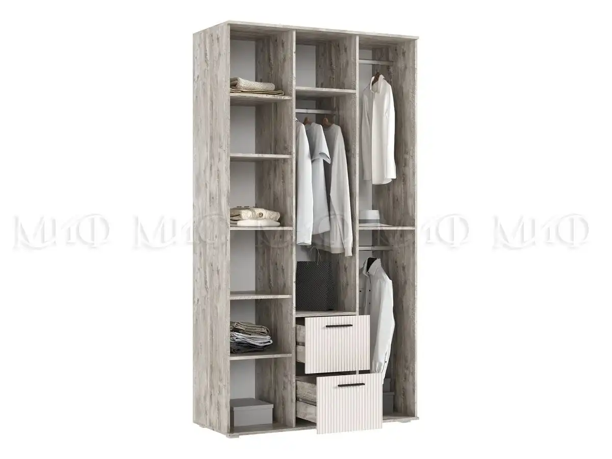 Шкаф Сильвия МДФ браш вайт - Мебель (Для дома и дачи) в Ульяновск