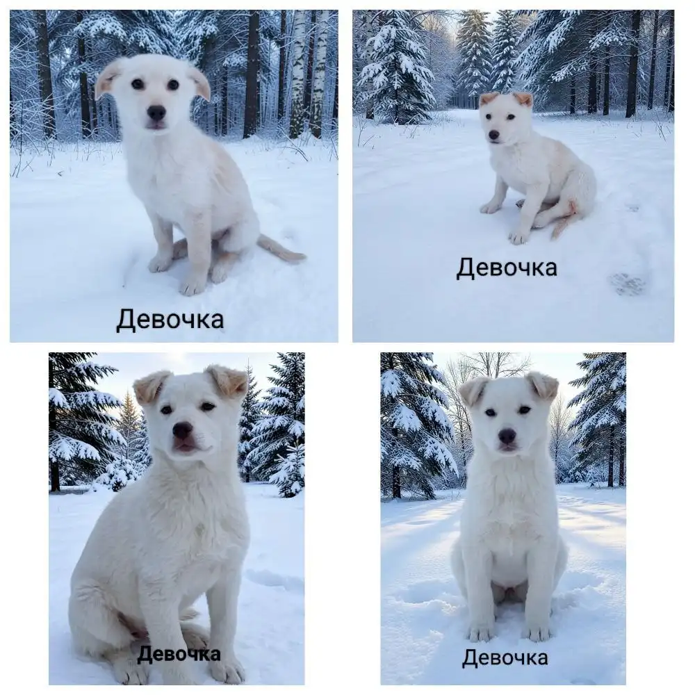 Щенки в поиске дома в селе Луговом - Собаки (Животные) в Луговое