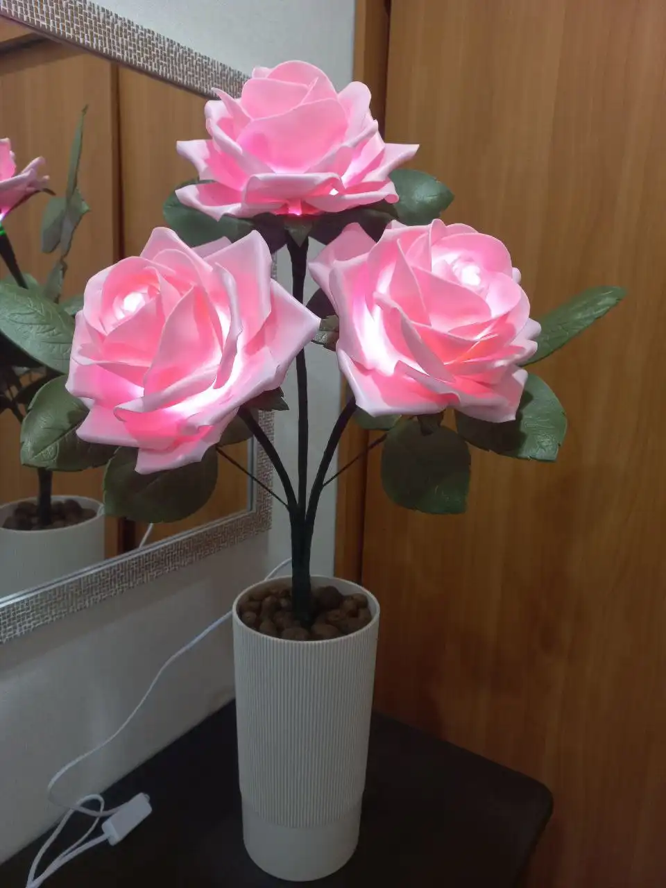 Светильник розы из изолона - Барахолка в Ульяновск