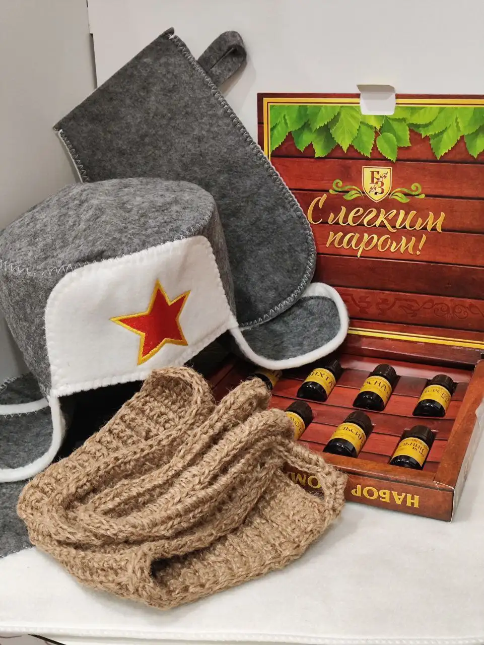 Набор для любителя бани с аксессуарами - Банные принадлежности (Хобби и отдых) в Ульяновск