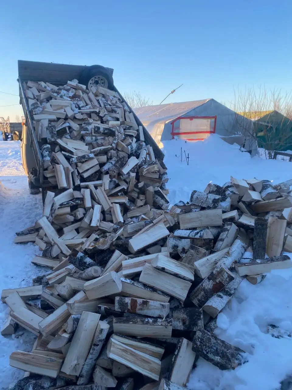 Березовые дрова колотые - Дрова (Барахолка) в Ульяновск