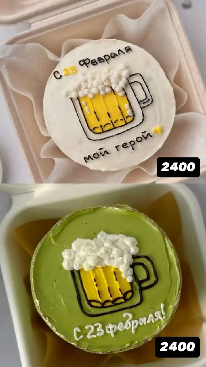 Бенто тортики ко Дню Защитника Отечества - Выпечка и десерты (Хобби и отдых) в Ульяновск