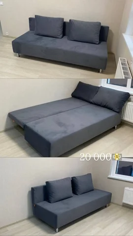 Продам новый серый диван еврокнижка - частное объявление в Ульяновск