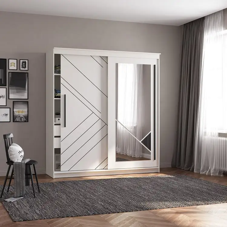 Шкаф купе 95.11 Марко 2-дверный с зеркалом - Мебель (Для дома и дачи) в Ульяновск