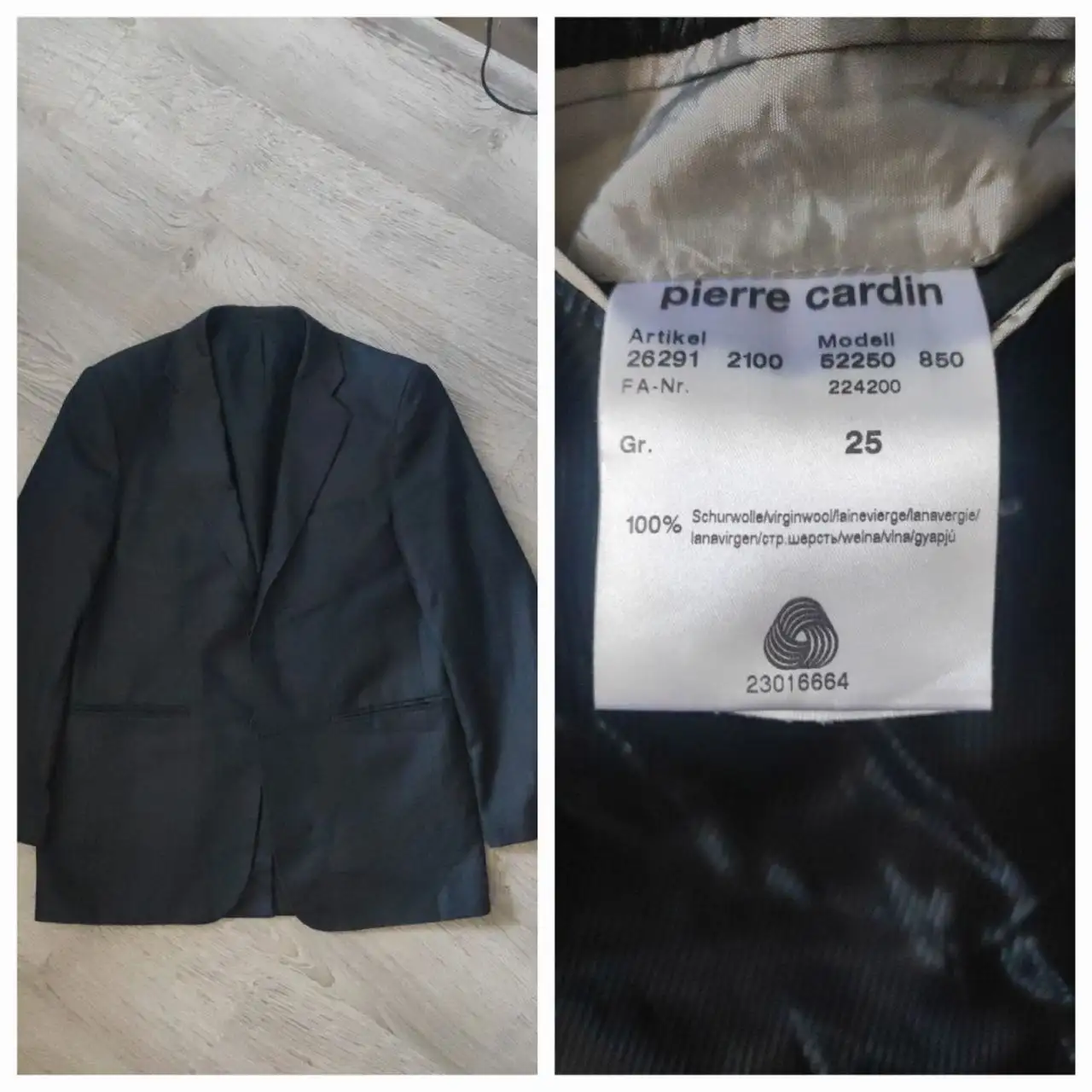 Пиджак серый новый 48рр - Пиджак (Одежда) в Ульяновск