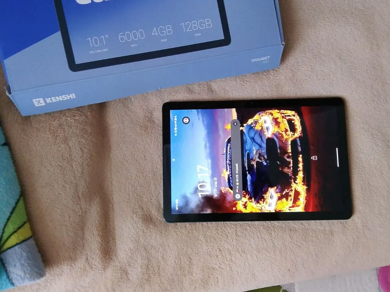 Продам планшет Кеншин с зарядкой и коробкой - Планшеты (Электроника) в Ульяновск