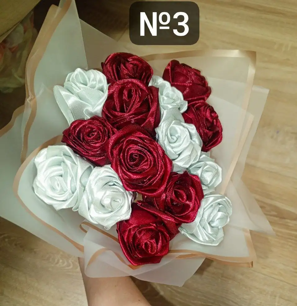 Букеты из атласных роз - Цветы (Барахолка) в Ульяновск