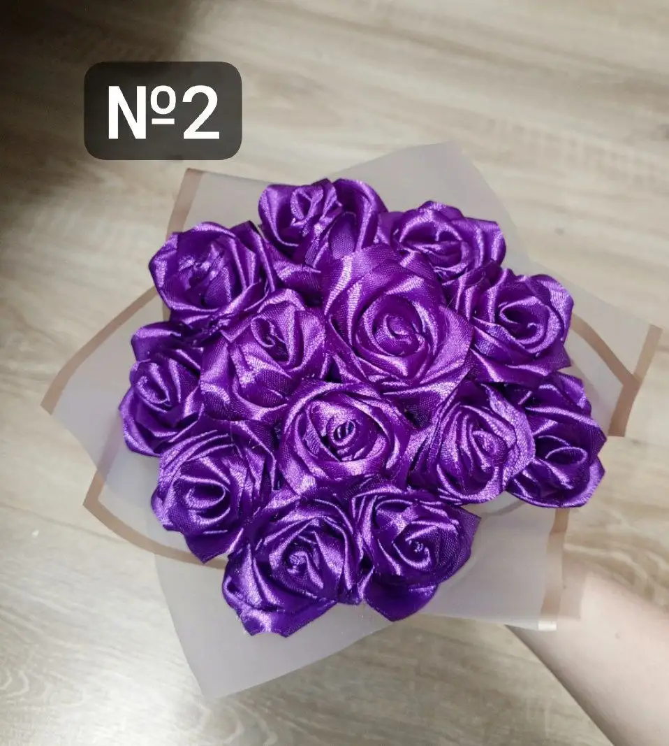 Букеты из атласных роз - Цветы (Барахолка) в Ульяновск