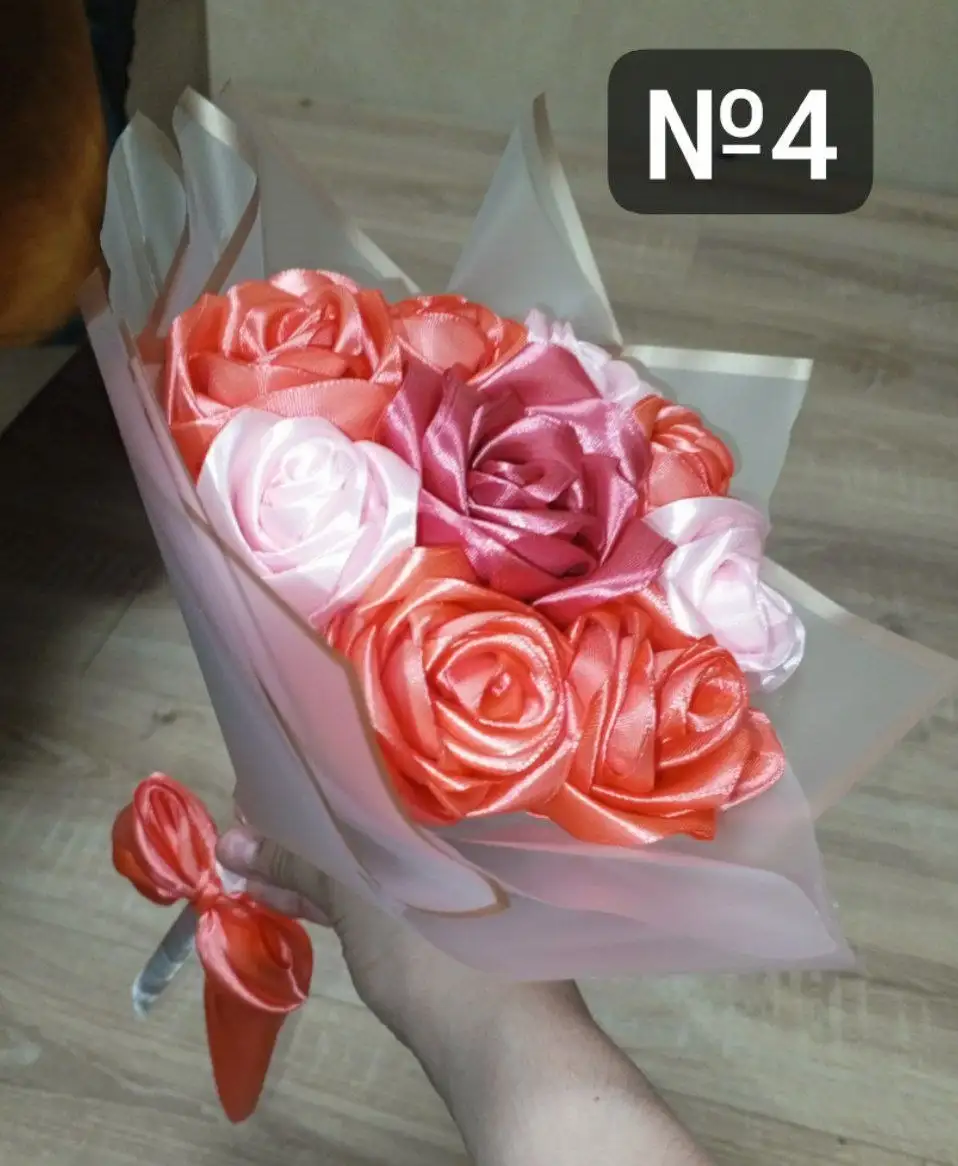 Букеты из атласных роз - Цветы (Барахолка) в Ульяновск