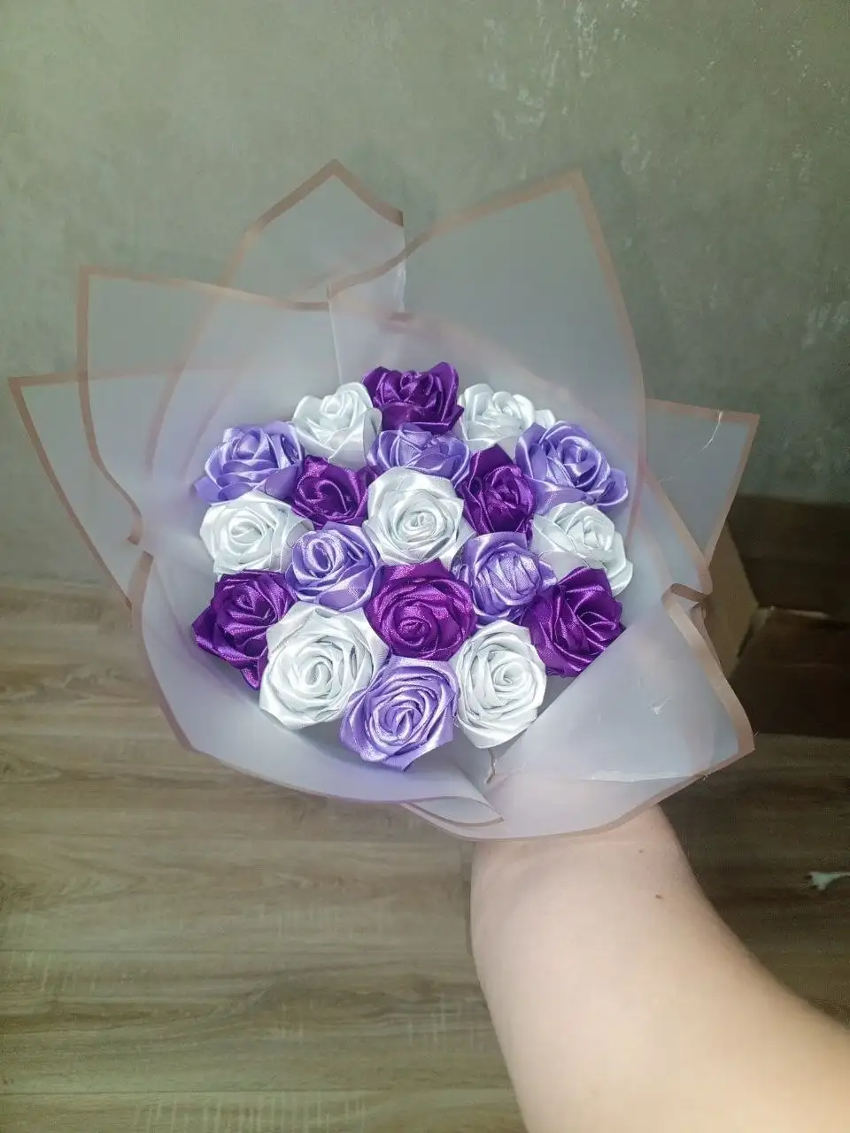 Букеты из атласных лент - Рукоделие (Хобби и отдых) в Ульяновск