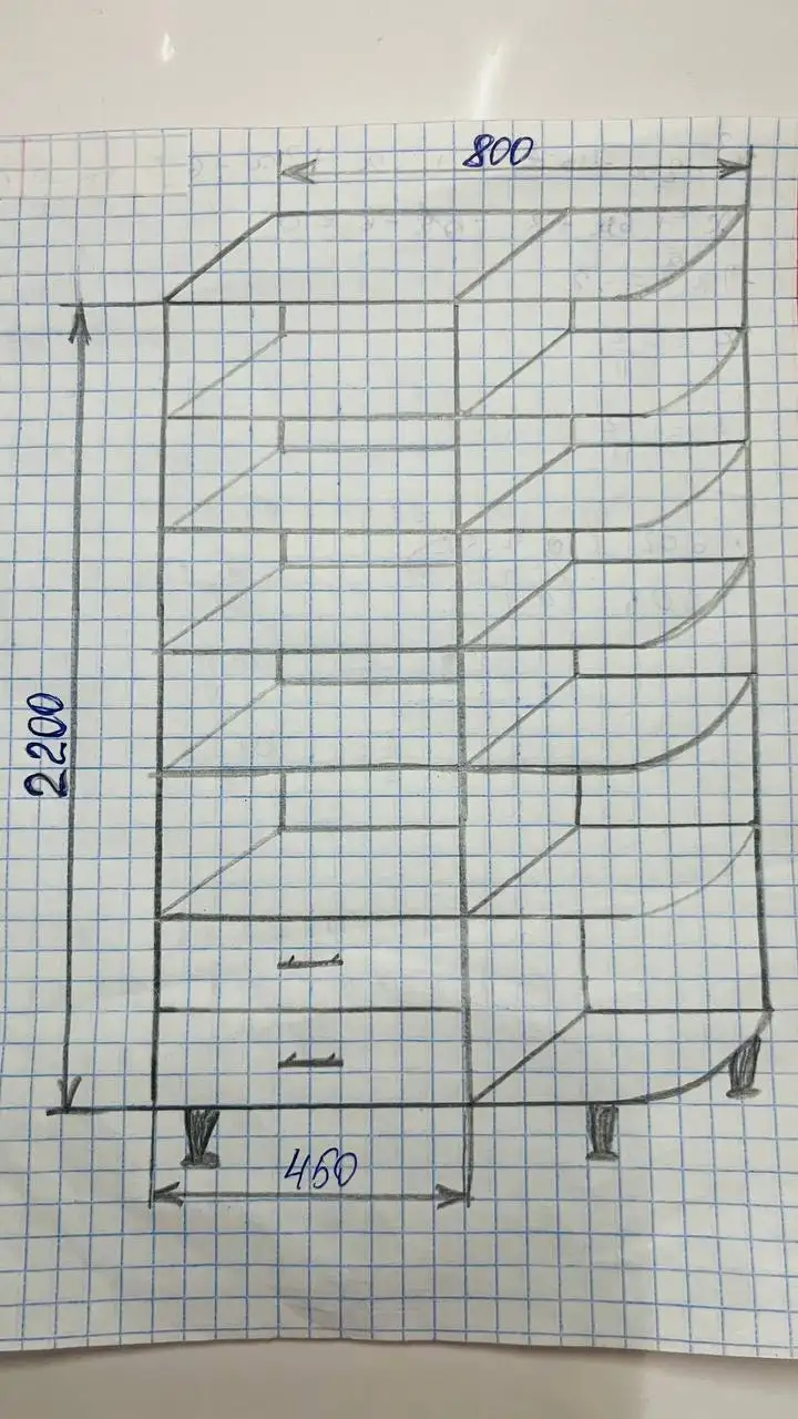 Стеллаж удобный функциональный вместительный - Мебель (Для дома и дачи) в Ульяновск