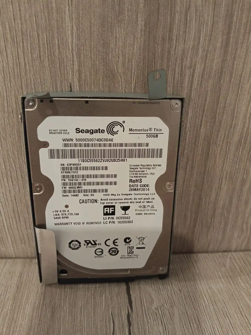 Жесткий диск Seagate Momentum Thin 500GB 2.5" для ноутбука - Комплектующие для ПК (Электроника) в Ульяновск
