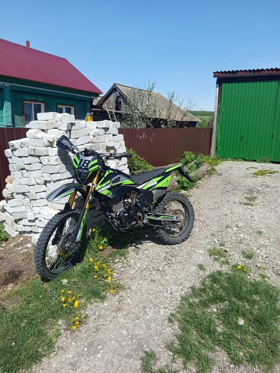 Продажа эндуро Jebe 18 - Мотоциклы (Авто) в Нагаево