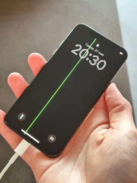 iPhone X 256GB с пиксельной полосой - Накопители в Ульяновск